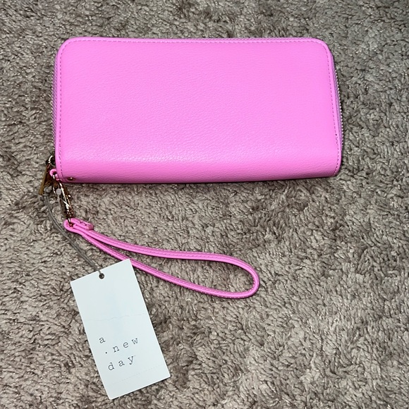 A New Day Pink Wallet Bag - Picture 1 of 3